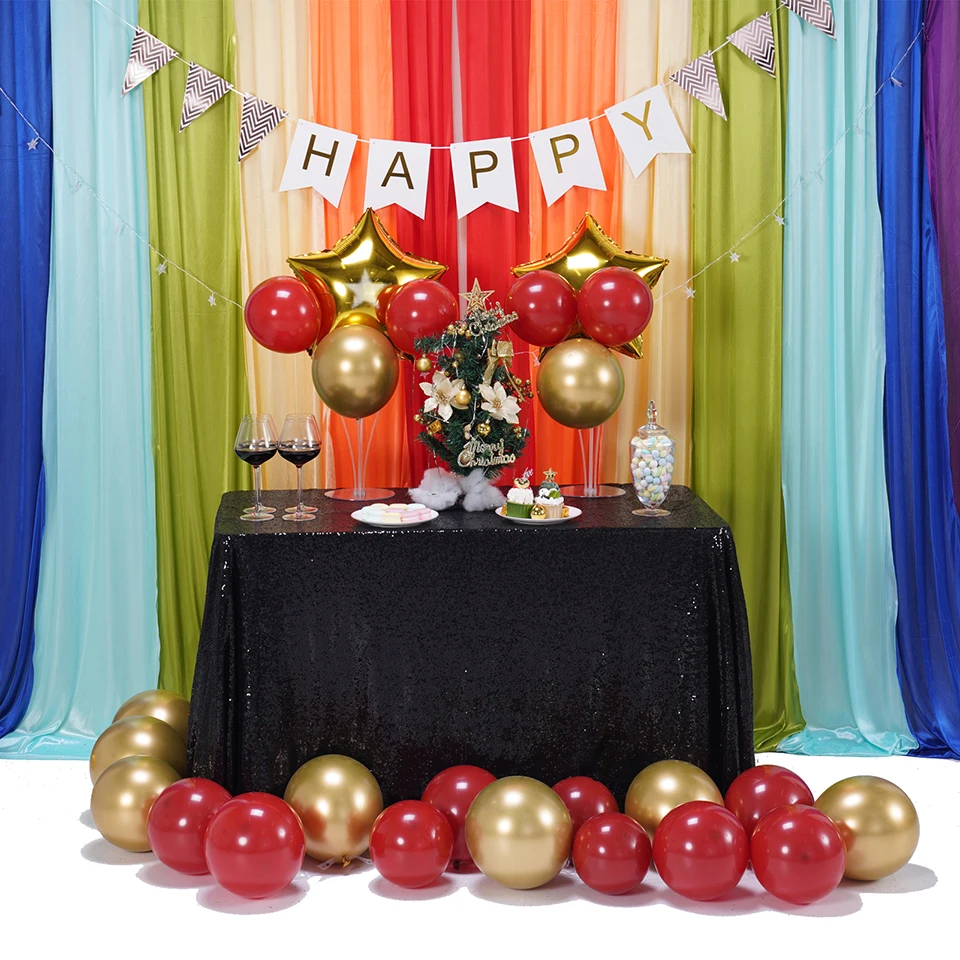 Блестящая скатерть с блестками 3 мм для украшения свадебной вечеринки блестящая