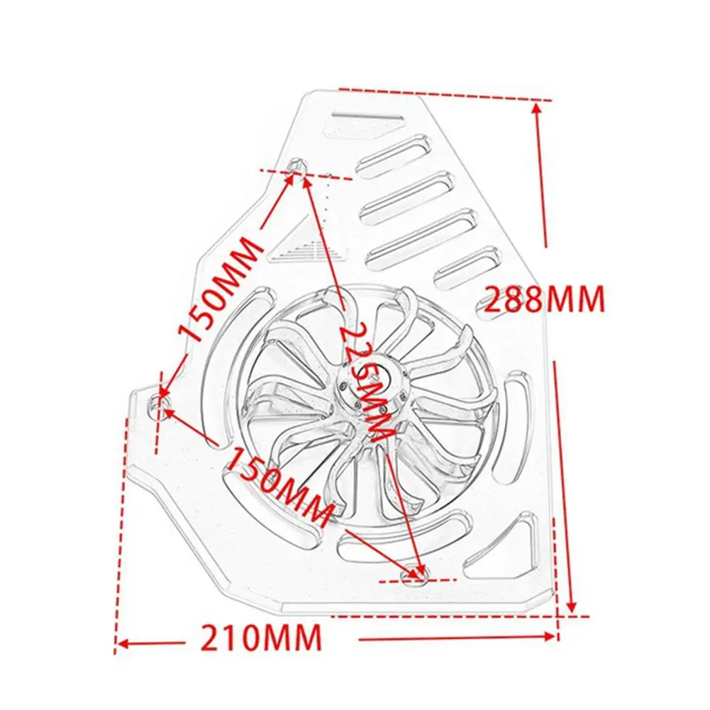 

For Honda ADV150 PCX125 PCX150 Motorcycle Radiator Cover Water Tank Heat Sink Protection Shield Grille Guard 2018 2019 2020 2021