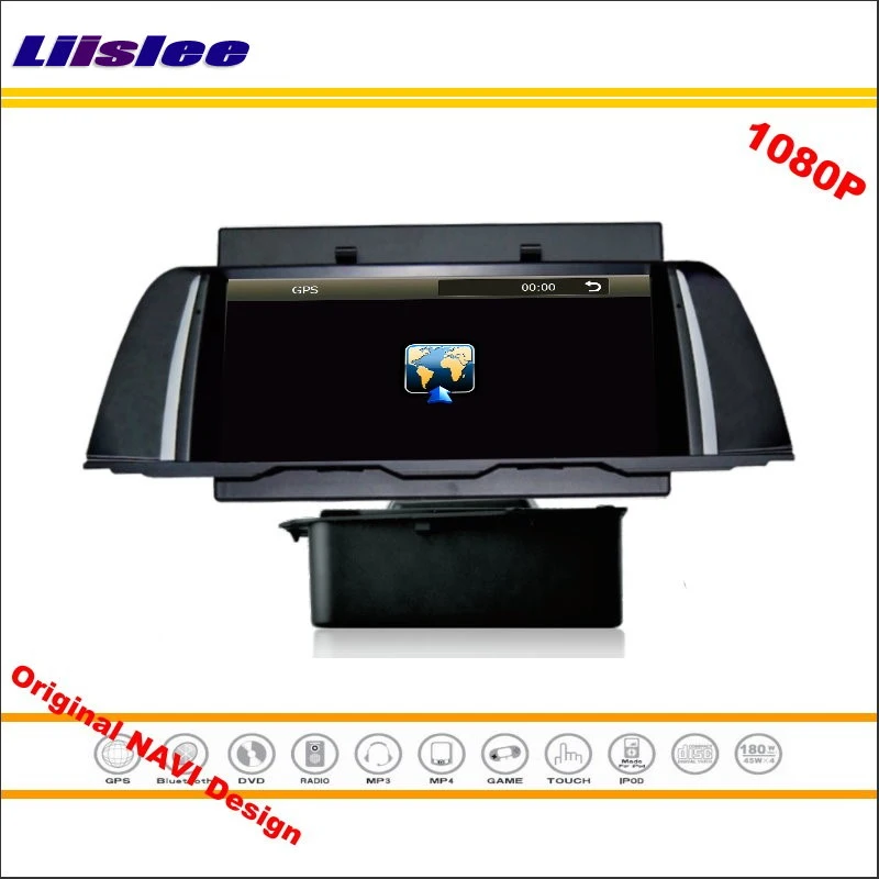 Liislee для BMW F10 2013 ~ 2014 автомобильное стерео радио CD DVD плеер GPS навигация 1080P HD экран