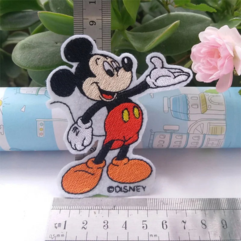 Дисней мультфильм Микки Маус патчи пух для одежды Дональд Дак Минни Симба Гуфи