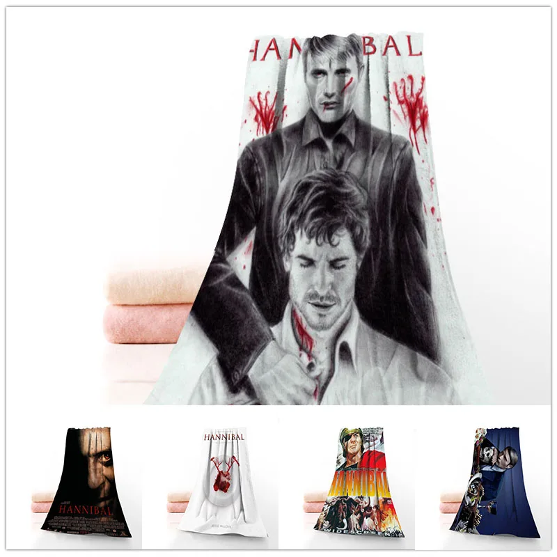 

Hannibal Towels Microfiber Bath Towels Travel,Beach,Face Towel Custom Creative Towel Size 35X75cm And 70X140cm