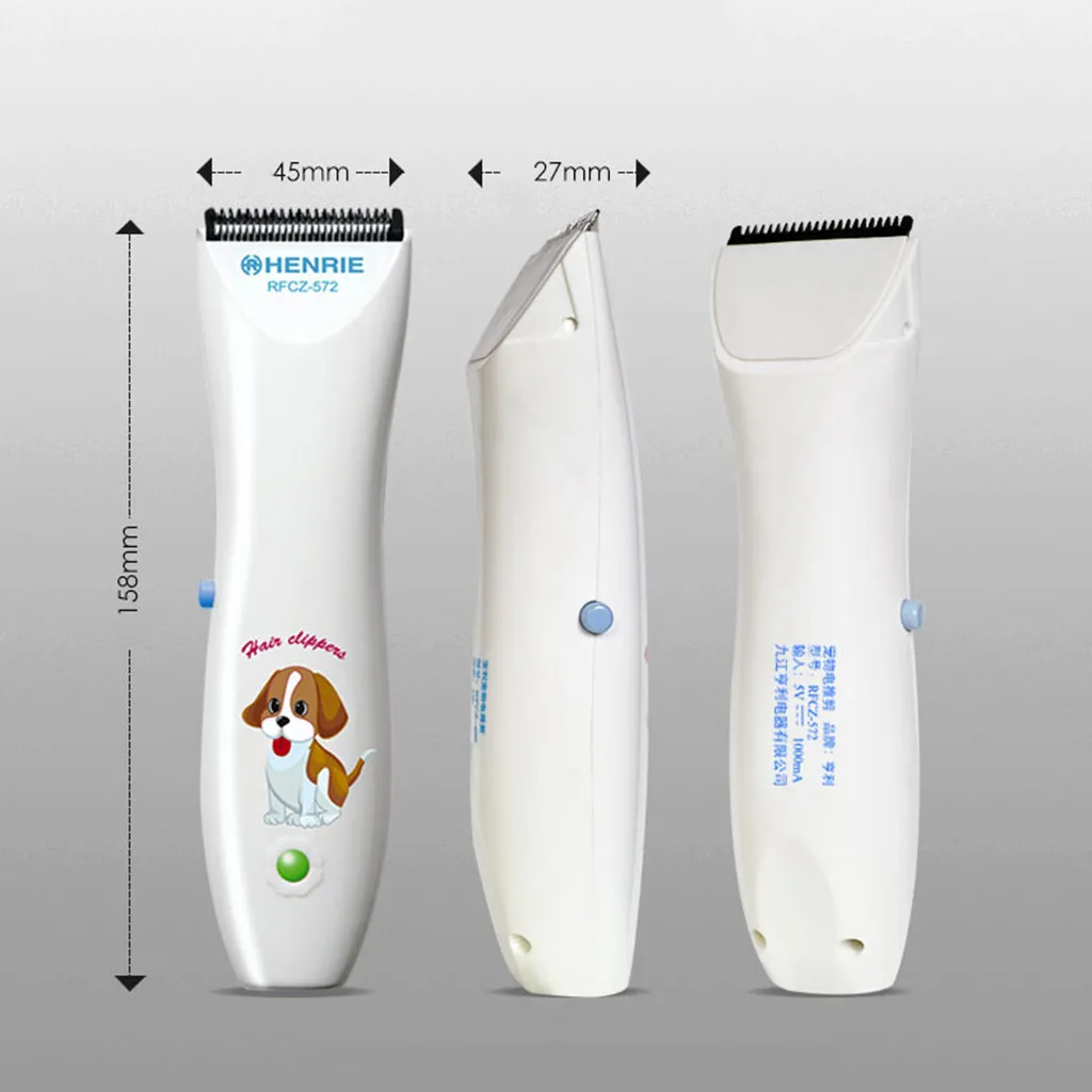 

Professional Pet Hair Trimmer Dog Cat Hair Shaver Dogs Grooming Electric Hair Clipper Machine Haircut Grooming Tool