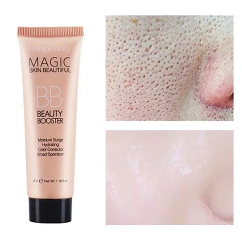 

BB Cream Moisturizing Nourish Waterproof Natural Concealer Brighten Repair Oil Control Liquid Foundation Beauty Nude Makeup 35g