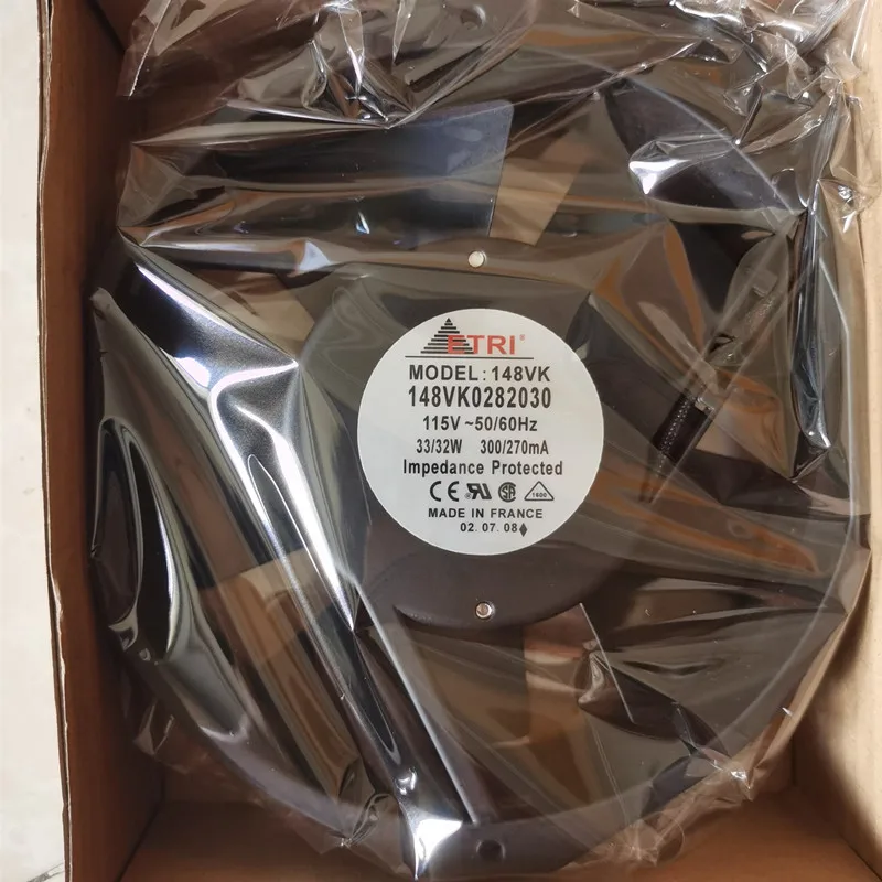 

148VK0282030 115V 172*151*38MM 32W fan 6months warranty THAT IS SOCKET TYPE
