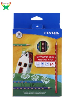 12/24/36 цвет LYRA Rroove тонкий натуральный сцепление Треугольники цветной свинцовый