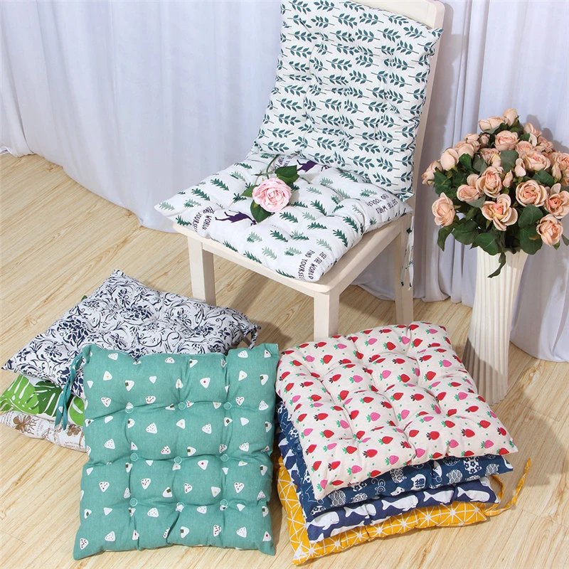 Подушка для сиденья хлопковая 40 см мягкая дышащая подушка офиса дома ресторана |