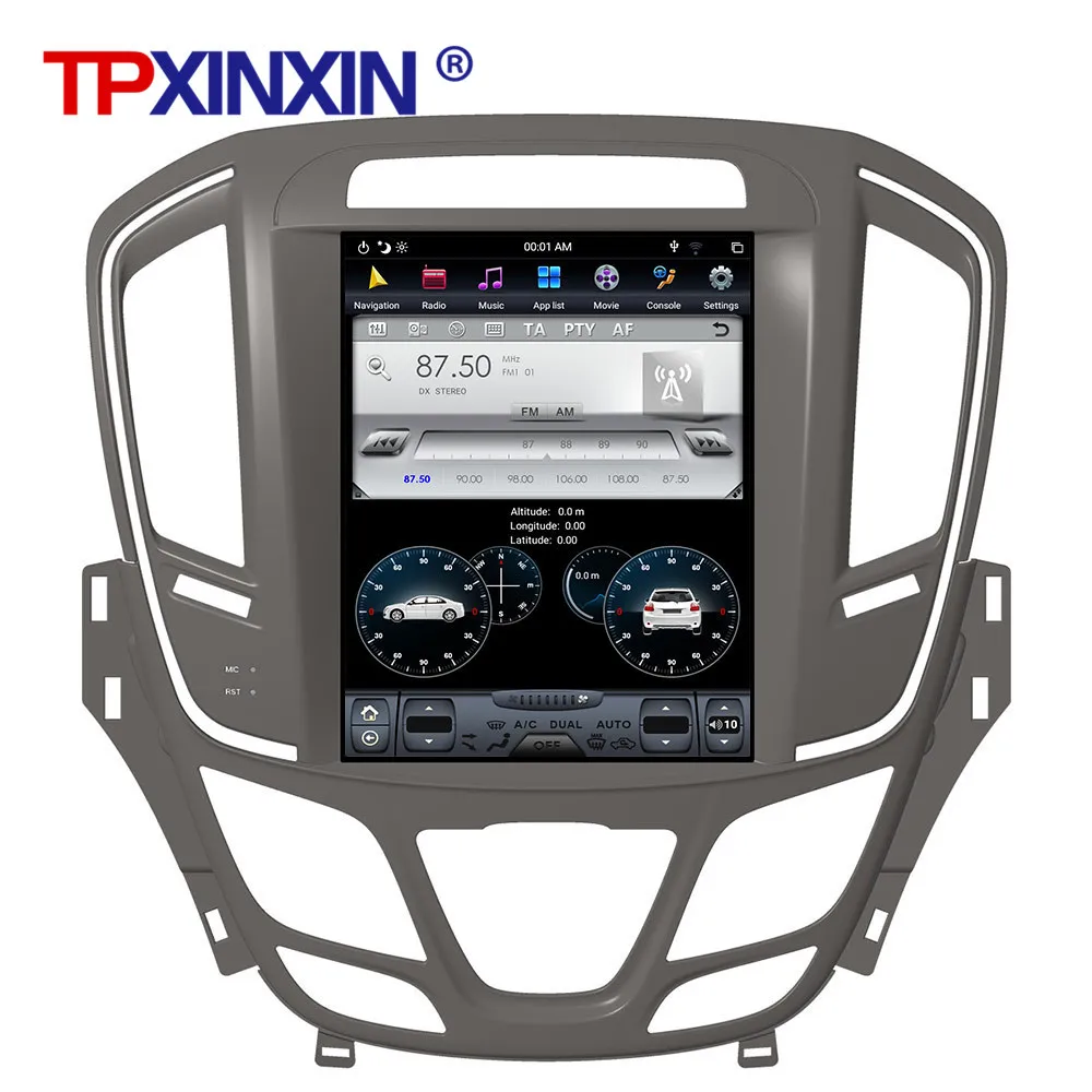 

4+128G Android 9.0 For Buick Regal 2014-2018 Tesla Style Car Player GPS Navigation Stereo Head Unit Multimedia Player Auto Radio