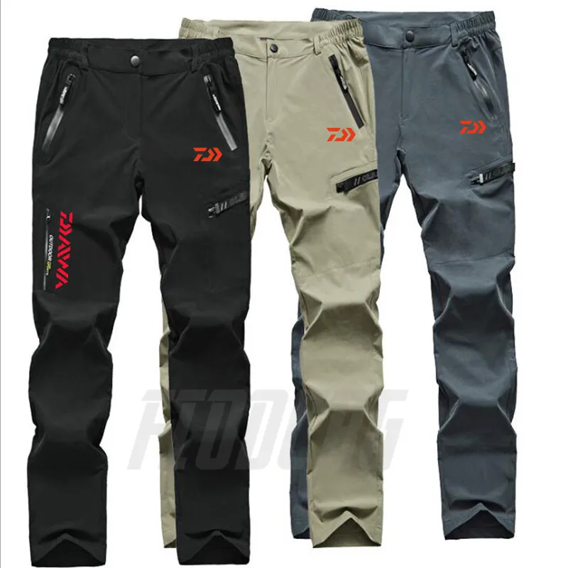 Daiwa Fish Pants Outdoor Quick Dry Men Summer Breathable Camping Trousers Removable Shorts Trekking Hunting Fishing | Спорт и