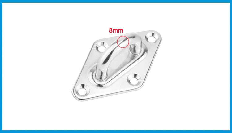 Кольцо крючок из нержавеющей стали 304 в форме бриллианта|Рыболовные снасти| |