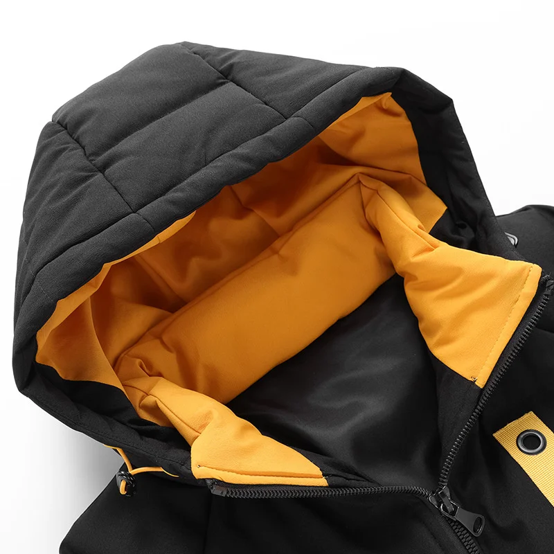 Зимняя мужская куртка размера плюс 6XL 7XL 8XL плотная ветровка ветрозащитные куртки