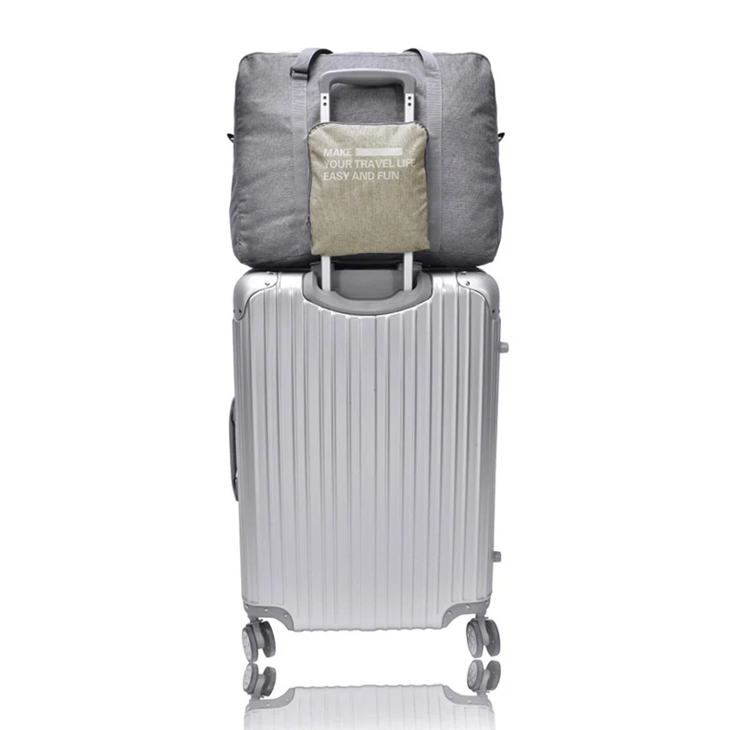 Multifunctional Folding Travel Bag Thicken Waterproof Nestable Trolley Duffle Handbagage Tas Luggage Bags Back Pack 2020 New | Багаж и