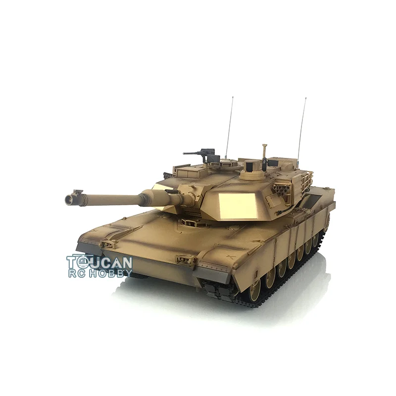 

Heng Long 1/16 RC Model M1A2 Abrams IR BB Military Tank Toy 3918 3500mAh Battery