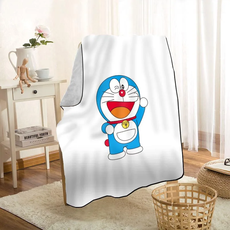 

Новое прибытие Doraemon мультфильм одеяло s печать мягкое одеяло бросок на дом/диван/постельные принадлежности портативное взрослое путешеств...