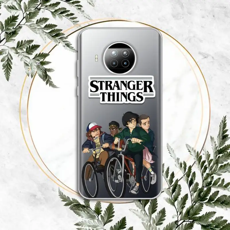 

Stranger Stranger Things season Phone Case Transparent for Xiaomi Redmi note 10 t 8 9 pro lite 11