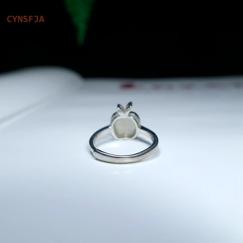 CYNSFJA настоящий редкий Сертифицированный натуральный нефритовый нефрит женские