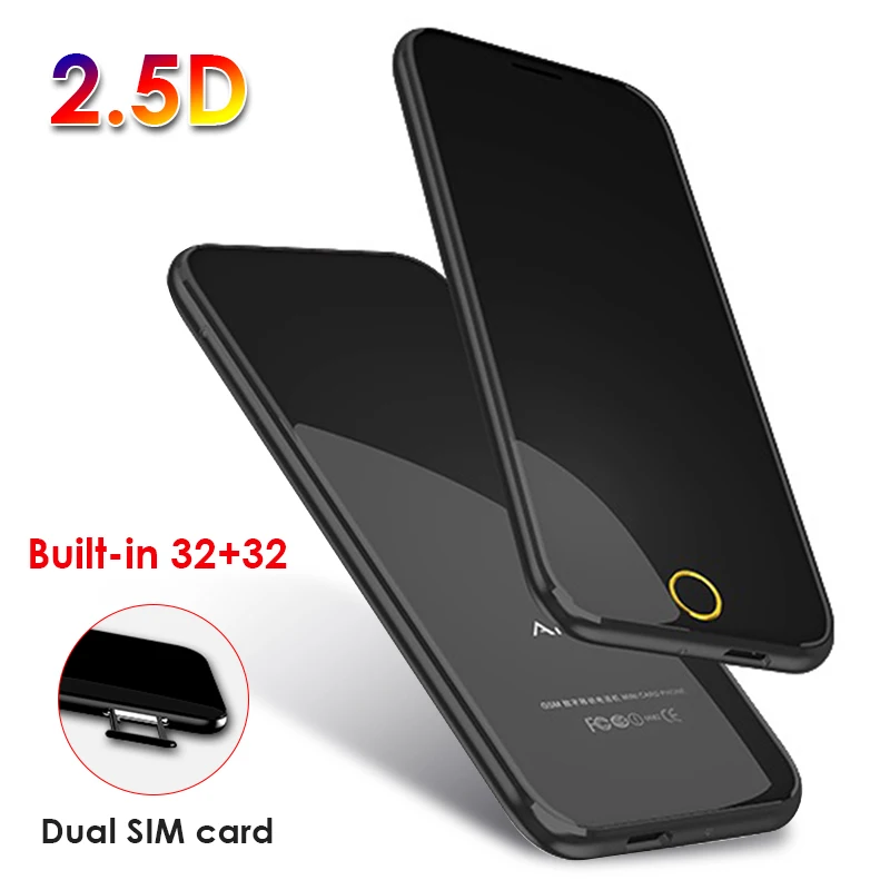 

1.54inch button feature phone bluetooth dual card low price candy bar phone K9 Ultra-Thina music player TFT screen