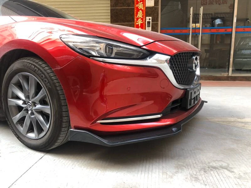 Диффузор для переднего бампера Mazda 6 Atenza задний спойлер подходит 2014-2018 сплиттер