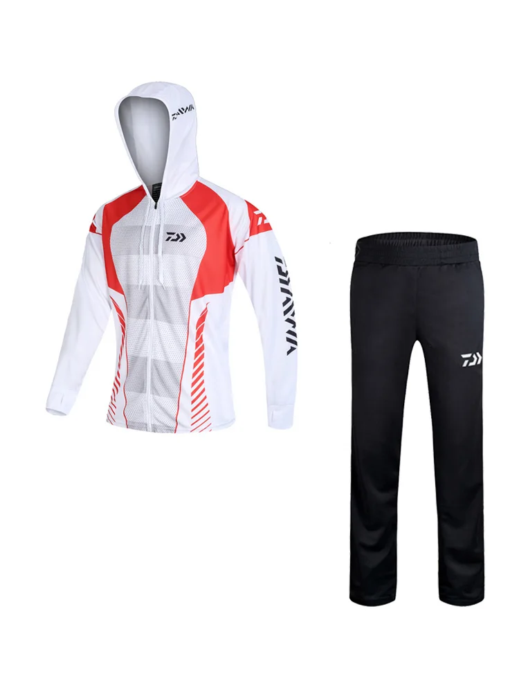 Мужская куртка с капюшоном Daiwa водонепроницаемое быстросохнущее пальто рубашка