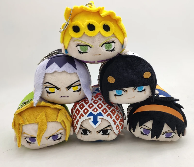 10 см Япония JoJos Необычные Приключения Золотой ветер плюшевый jorno Narancia Mista Buccellati