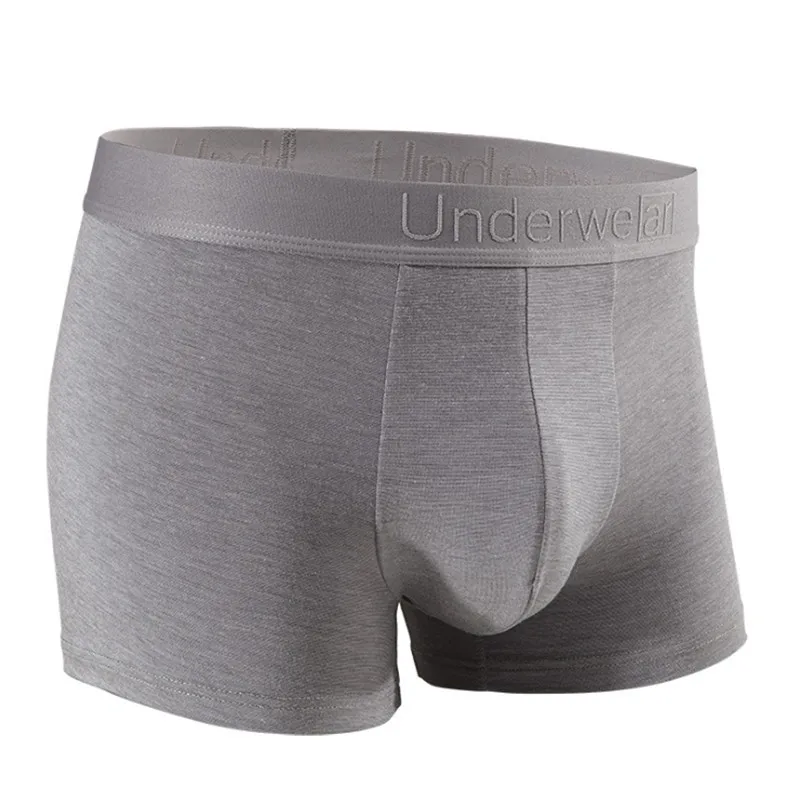 Мужское нижнее белье с принтом в виде букв из смешанного волокна | Мужская одежда