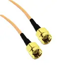 SMA штекер к SMA Штекер РЧ штекер разъем коннектор Pigtail Удлинительный кабель RG174 RG178 RG316 RG58 RG142