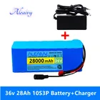 Литий-ионный аккумулятор 36 в 37 в 28 А  ч 1000 Вт 10S3P, литий-ионные батареи для электрического велосипеда 42 в, скутера с BMS + зарядным устройством