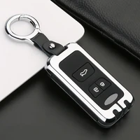 zinc alloysilicone car remote key case cover for chery tiggo 8 7 5x 3 e3 e5 arrizo 2019 2020 3 button smart key fob shell