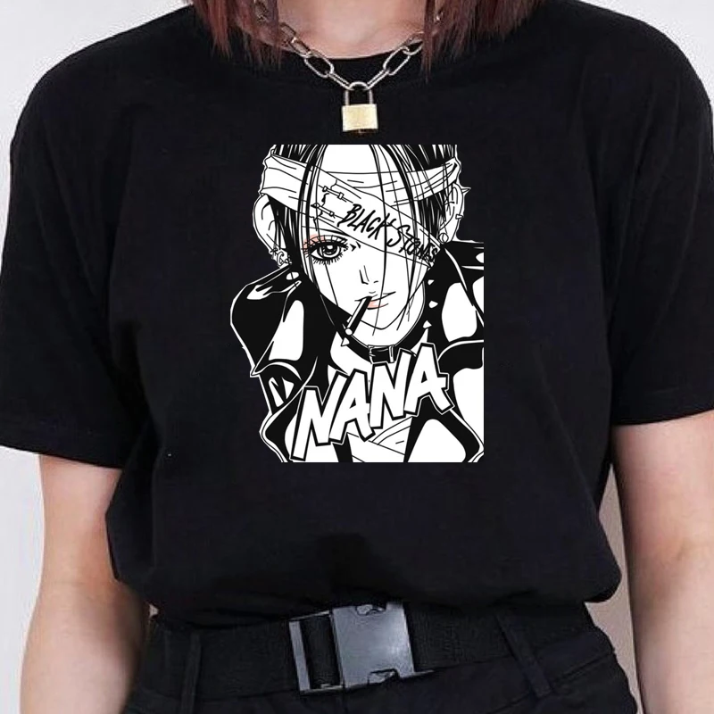 

Nana Anime Osaki T-shirt Women Men Harajuku Cotton Manga Short Sleeve T-shirts Streetwear Plus Size Women's Tee Shirt Clothing