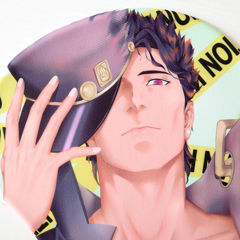Anime JoJo's Bizarre Adventure Kujo Jotaro Shoto 3D Chest Soft Gel Gaming Mouse Pad Cartoon Mousepad Wrist Rest Cosplay Gifts |
