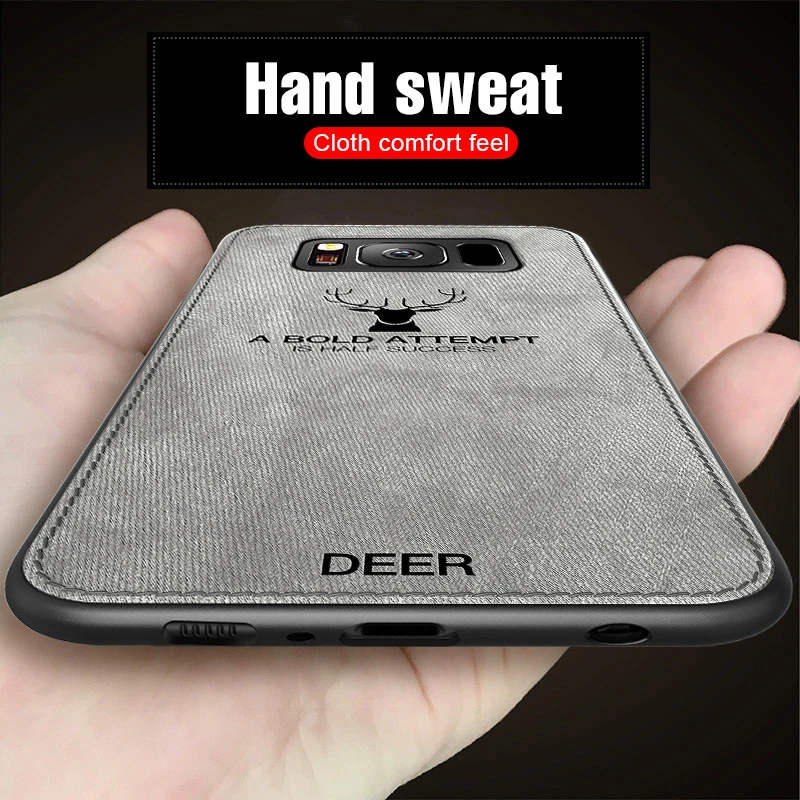 soft cloth back case cover for samsung galaxy s20 s8 note 9 8 s7 edge full phone case for galaxy s9 s8 s10 plus shockproof case free global shipping