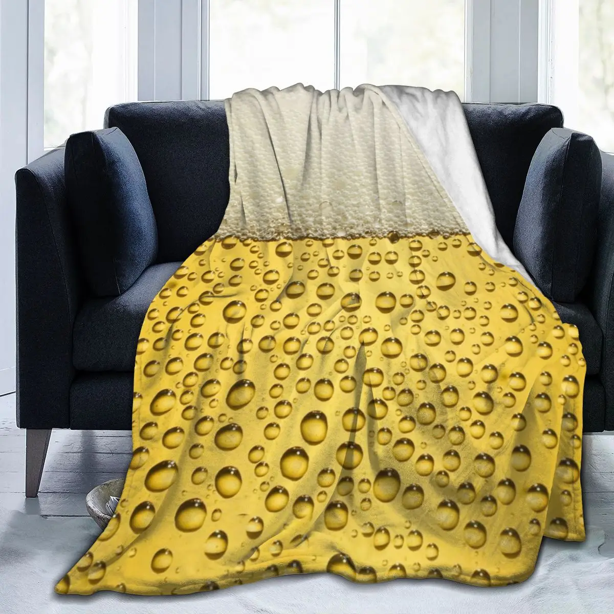 

Manta de franela estampada con personalidad en 3D, Sábana, ropa de cama, funda suave, decoración textil para el hogar, novedad
