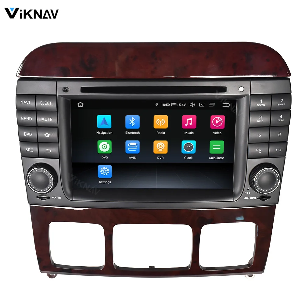 

2 din автомобильное радио для Benz S W220 1998-2005 android стерео приемник автомобильный мультимедийный плеер GPS навигация Авто Аудио Видео плеер