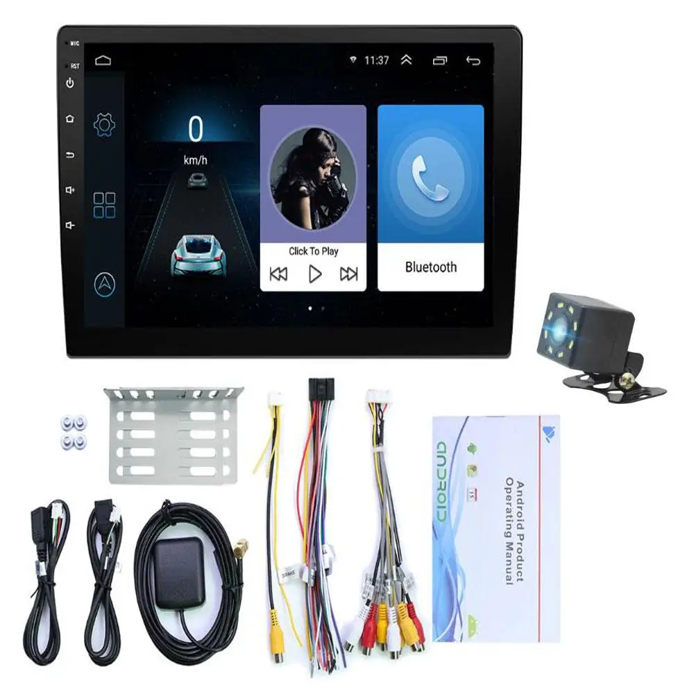 

9 Inch 2DIN Android Car Multimedia Player GPS Autoradio Bluetooth WIFI Car Stereo Radio MirrorLink 2Din Car Audio Radio Camera