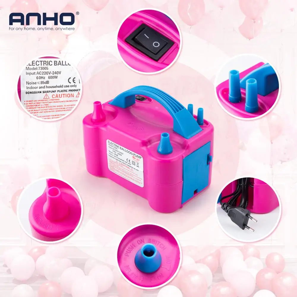 Электрический воздушный насос с европейской вилкой Высоковольтный для