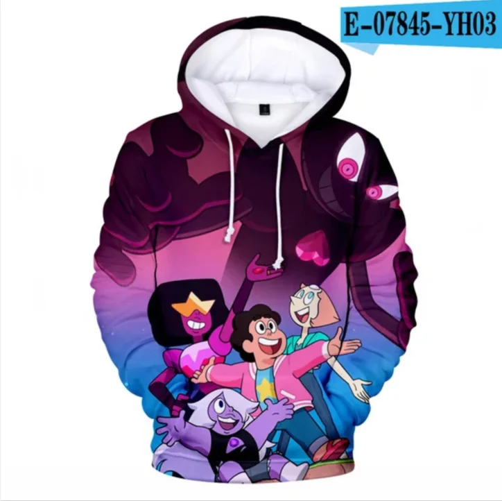 Толстовка Мужская/Женская/детская с длинным рукавом милый свитшот аниме принтом