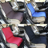 non slip dog car seat cover pet sleeping mat cushion hand wash seat belt full protector waterproof pet puppy rear back seat