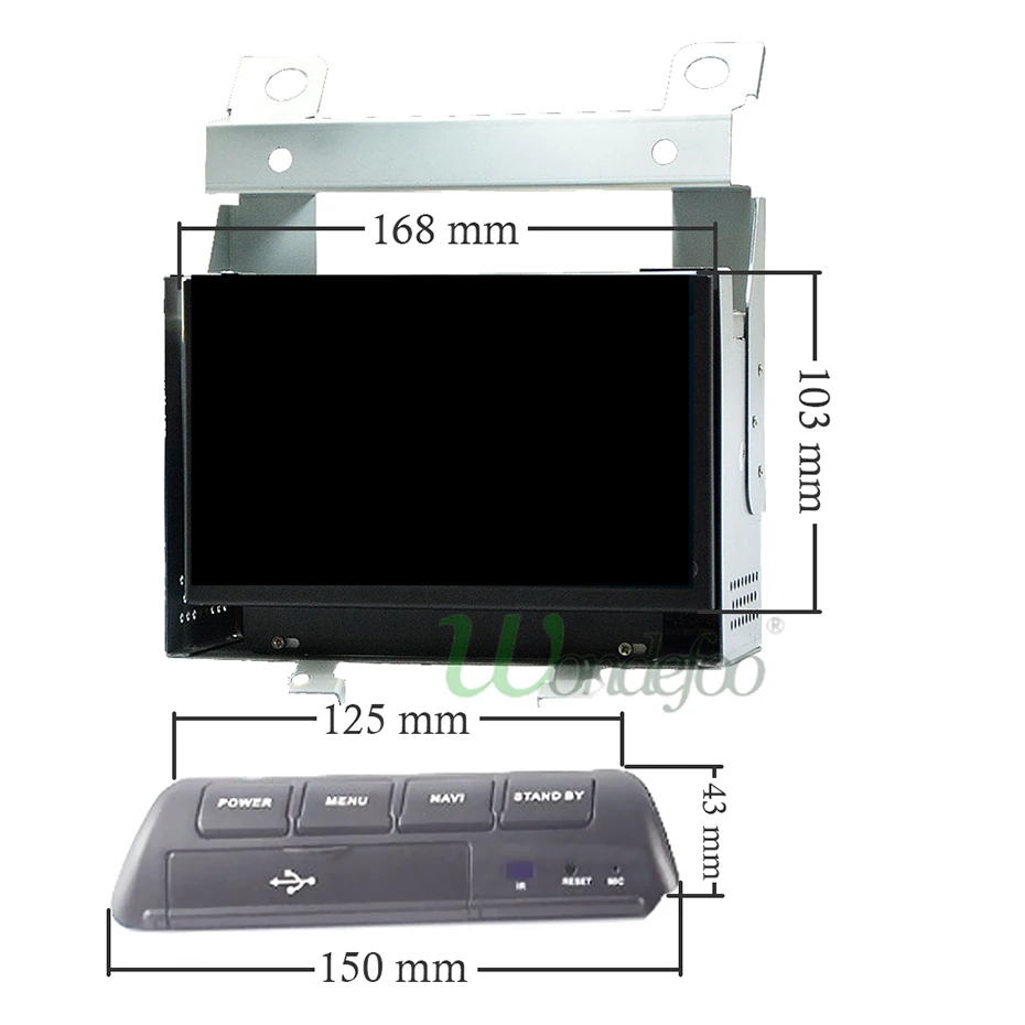 Android 9,0 4G ram 64G rom Автомобильный gps для Land Rover freelander 2 2007-2012 Радио Стерео навигация аудио без DVD плеера