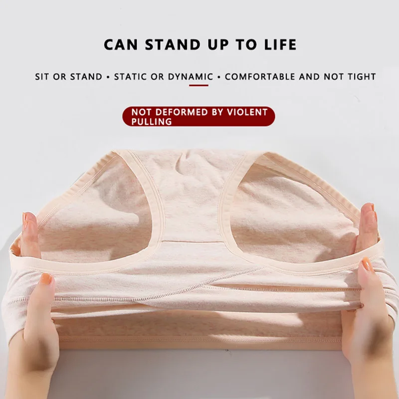 Хлопковое нижнее Белье для беременных с заниженной талией дышащее женское