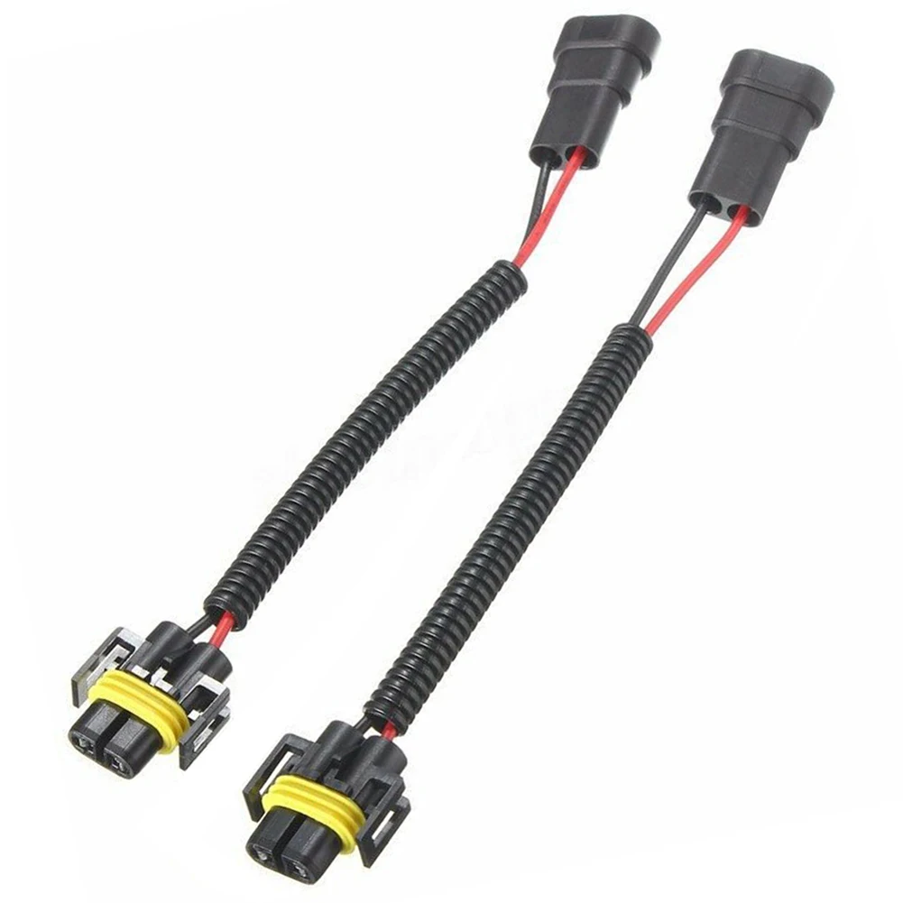 

2x 9006 to H11/H8 Headlight Fog Light Conversion Connector Wiring Harness Socket