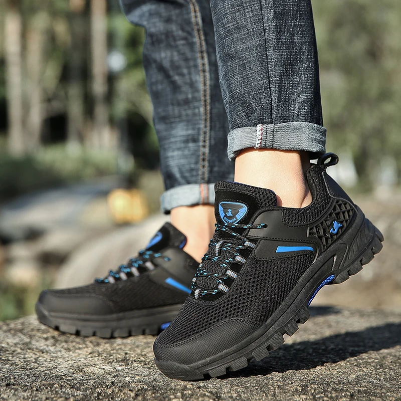 Мужские походные туфли повседневная обувь для скалолазания треккинга бега