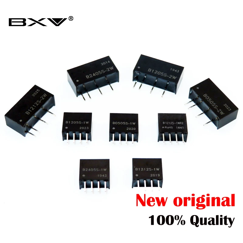 

1W 2W series power module converter B0505S-1W B1205S-1W B1212S-1W B1212S-1WR2 B2405S-1W B0505S-2W B1212S-2W B1205S-2W B2405S-2W