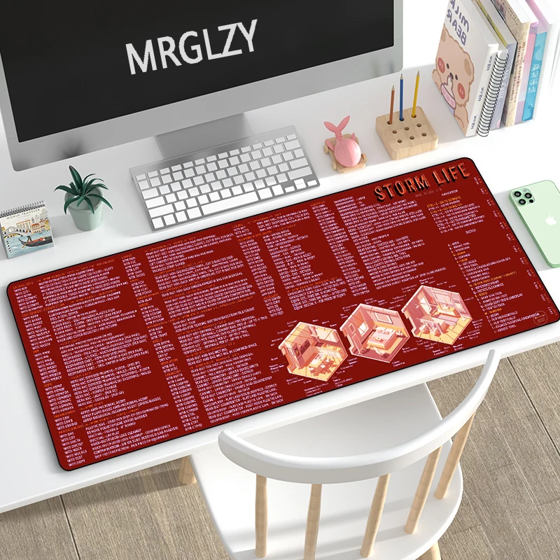 

Drop Shipping Art Gaming Mouse Pad Laptop PC Mini Gaming Accessories CSGO Gamer Keyboard Carpet Large MousePads XXL for Desk Mat