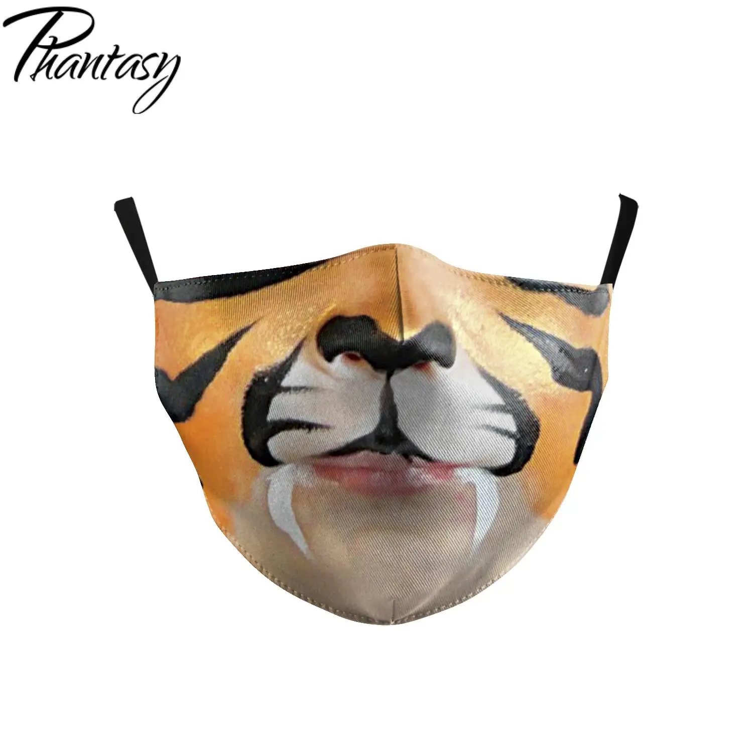 Phantasy Детские маски с большим ртом от пыли PM2.5 Тканевые для лица маска рисунком