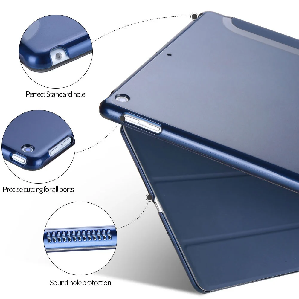 Роскошный чехол KISSCASE для Apple iPad 9 7 дюйма 2017 2018 умный из искусственной кожи 6 го