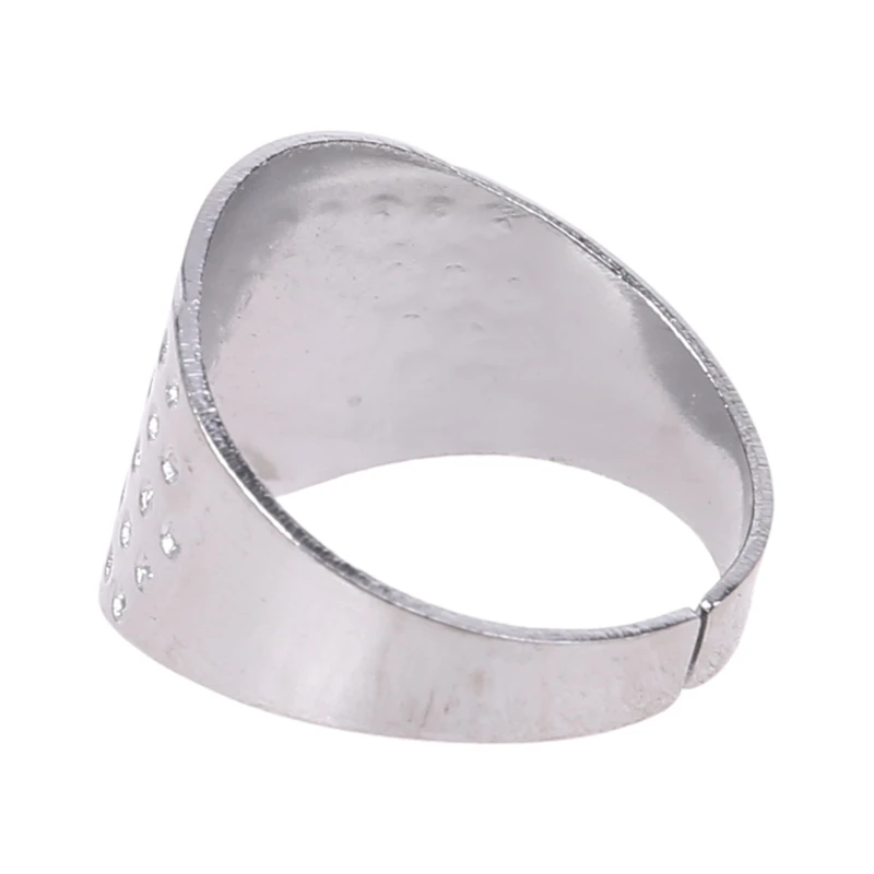 

30pcs Sewing Thimbles Finger Protector Adjustable Rings Shield Vintage Hand Quilting DIY Craft Accessories