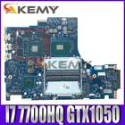 Akemy DY512 NM-B191 подходит для Lenovo Y520-15IKBN ноутбук материнская плата Процессор I7 7700HQ GTX1050 DDR4 100% тесты работы