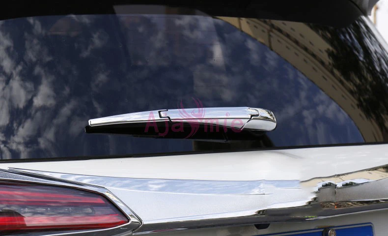 Хромированный автомобильный Стайлинг накладка на заднее стекло дождевик