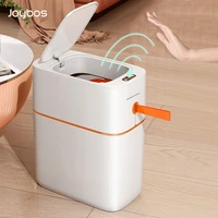 narrow seam sensor bin smart sensor trash can electronic automatic bathroom waste garbage bins household toilet waterproof bin