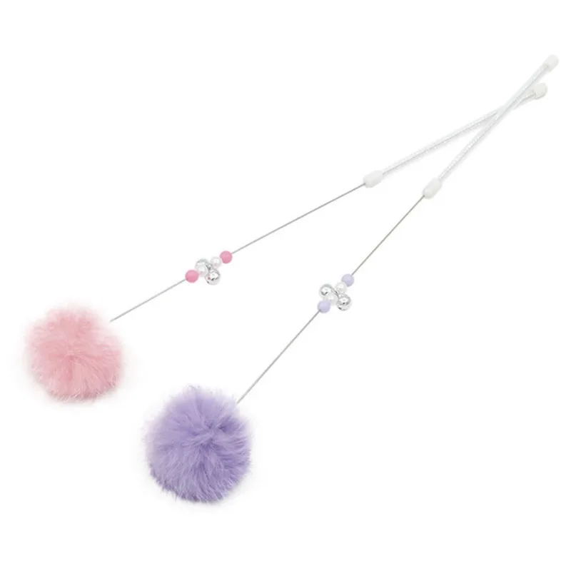 Новинка забавная палочка для домашних животных котят кошки мягкие волосы