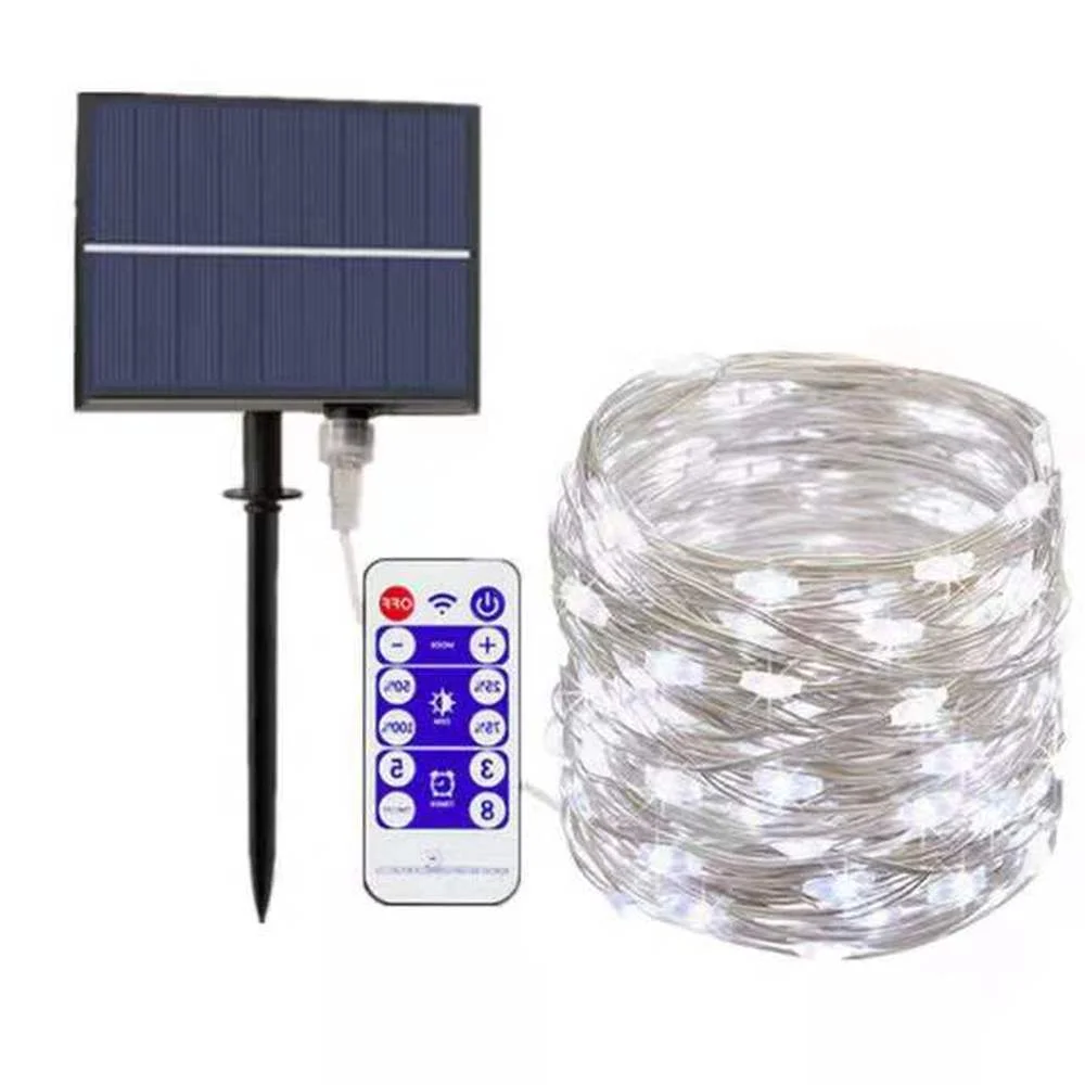 

Remote Control Solar String Fairy Lights 50M 500LEDS Waterproof Outdoor Garland Solar Power Lamp Christmas for Garden Decoration